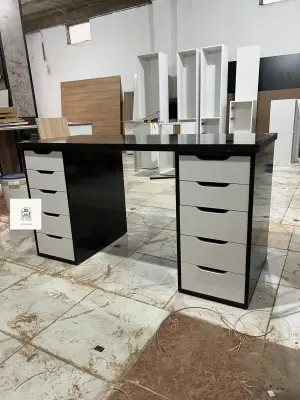Bureau Alex Grand Modèle - مكتب كبير عصري بـ 10 أدراج