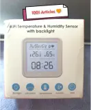 Capteur intelligent et afficheur de température 🌡 et du taux d'humidité, Tuya Smart .