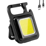 Mini Lampe LED COB Rechargeable USB – 3 Modes, Magnétique & Décapsuleur