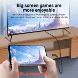 Adaptateur de conversion vidéo HD 4K, Type C vers HDTV - HDMI