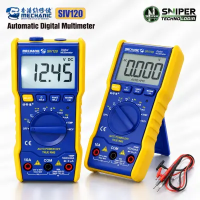 AUTOMATIC DIGITAL MULTIMETER MECHANIC SIV120
