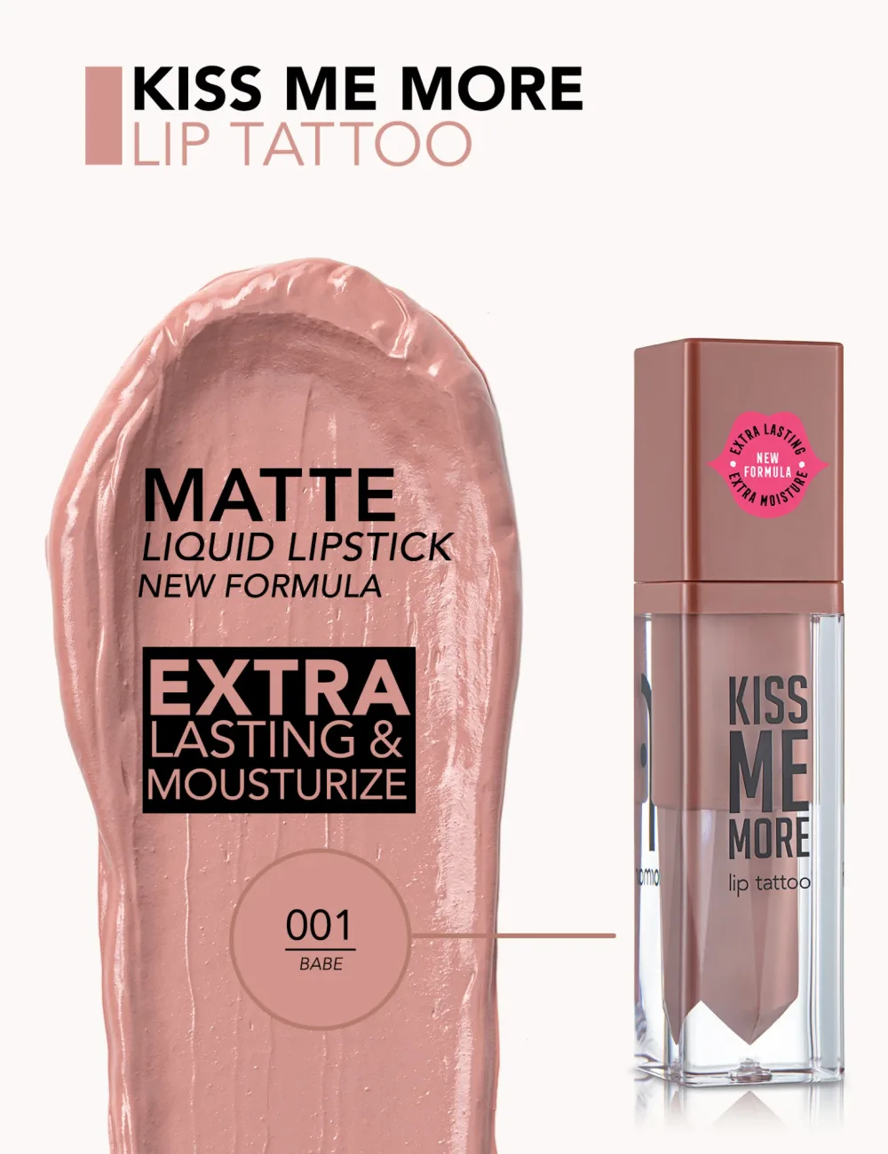 Kiss Me More Lip Tattoo