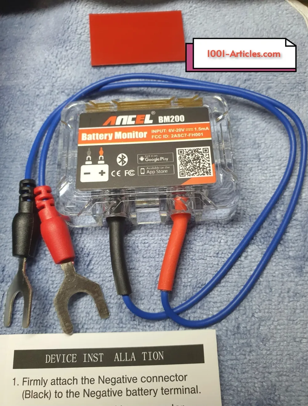 Module de Contrôle et de Surveillance de l'état de Batterie du Véhicule
