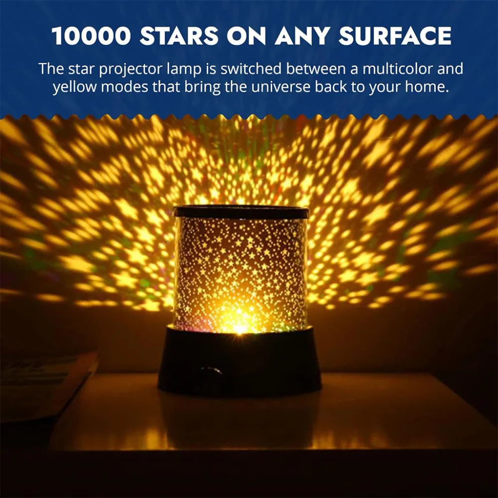 Star Master Veilleuse Galaxy et Projecteur d’étoiles – جهاز عرض النجوم