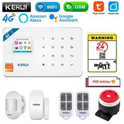 Alarme KERUI W 184 wifi et GSM, Tuya Smart
