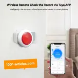 Sirène de sécurité intelligente Meian - Sonore et lumineuse Tuya Smart Zigbee.