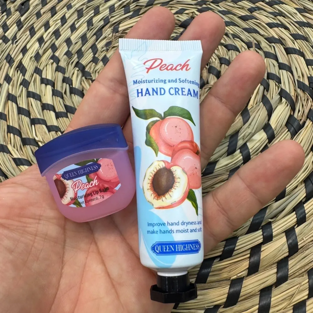 Crème main et baume à lèvres