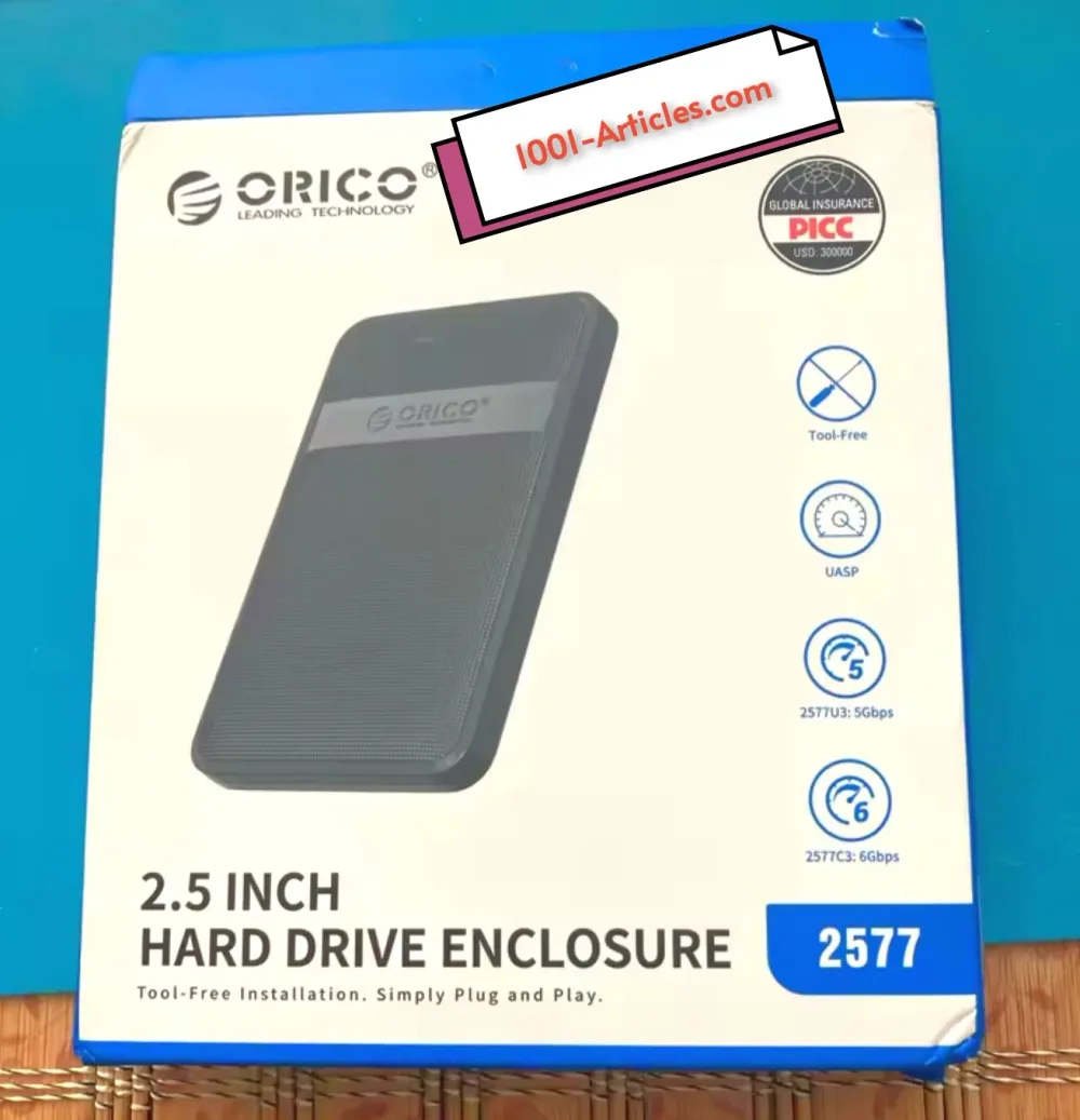 Boîtier Externe ORICO - SATA SSD / HDD 2.5