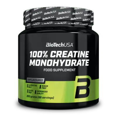 BiotechUSA 100% Creatine Monohydrate 300g