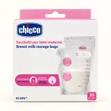 🍼 Sachets de conservation du lait maternel Chicco — 30 pièces