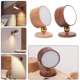 Lampe LED murale avec 3 niveaux de luminosité et température batterie rechargeable – مصباح مغناطيسي بعدة درجات ضوئية