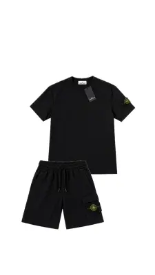Ensemble STONE ISLAND noir