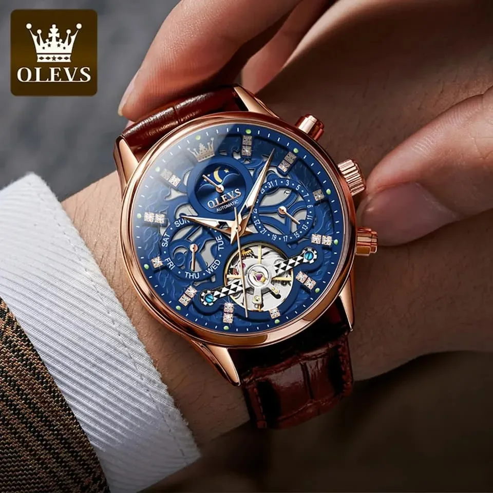 ✅Nouvelle montre mouvment OLEVS Original water ressiste 30 Metre