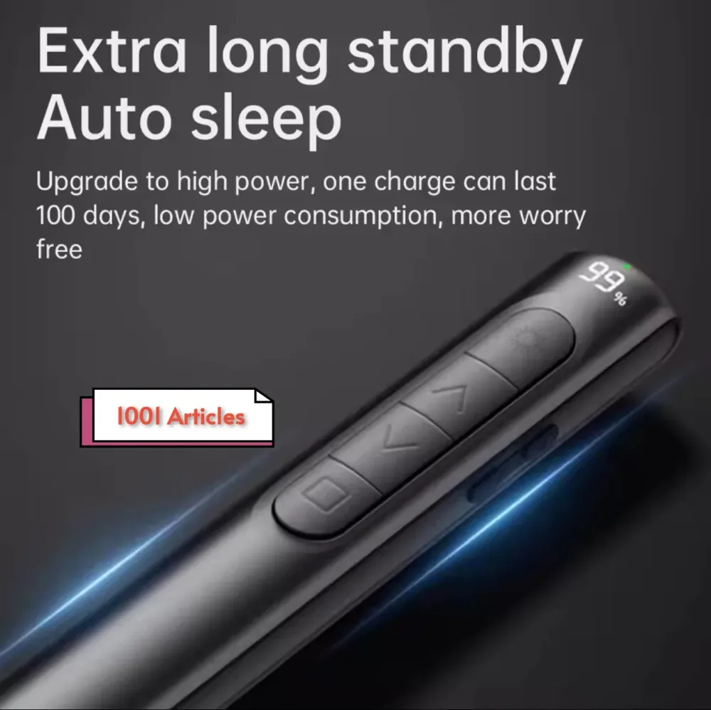Stylo PowerPoint - Pointeur Laser Premium