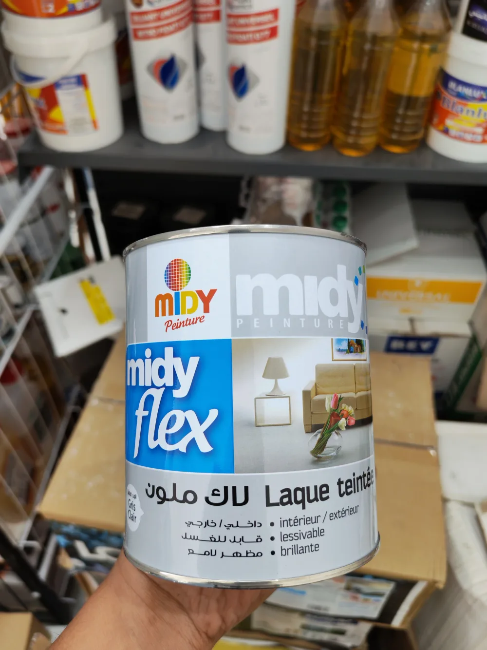 Laque midy couleur 700 G