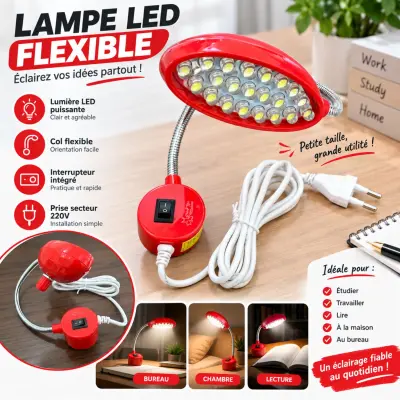 Lampe LED Rouge avec Reglage