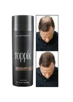 Toppik الأصلي لتكثيف الشعر - لون أسود داكن (27.5g)