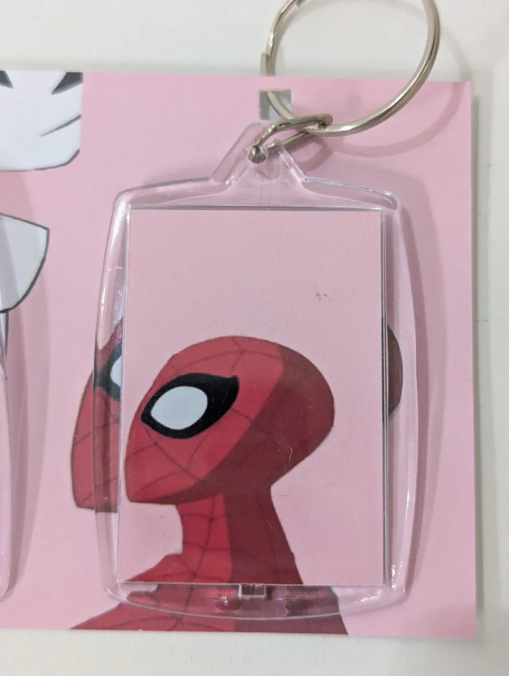 2 Porte clés matching Spiderman