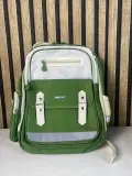 Sac à Dos Scolaire Style Kawaii Grand Volume Tissu Imperméable Vert SACKDS08VT - حقيبة مدرسية بتصميم كاوايي