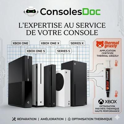 Xbox, Nettoyage et changement Pâte Thermique Thermal Grizzly