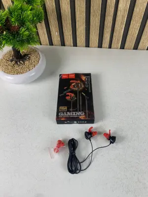 Écouteurs de jeu filaire intra-auriculaire avec microphone E-Sport Hoco M105 - سماعات ألعاب إحترافية مع ميكروفون