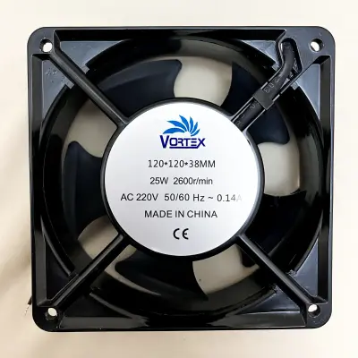 مروحة مربعة حجم 12x12 سم Ventilateur carré