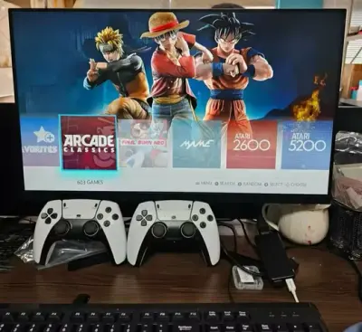game stick 4k 2.4g wirelless gamepad for kids جهاز الالعاب للاطفال
