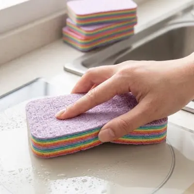 Éponge, pour cuisine multicouche