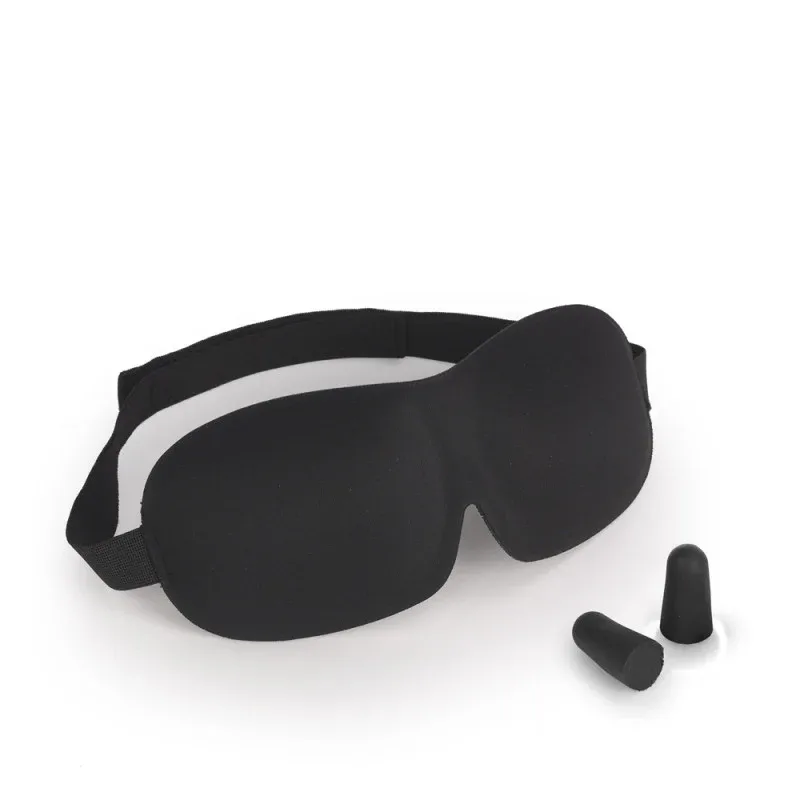 Masque de sommeil + bouchons d’oreilles pour voyages GABOL