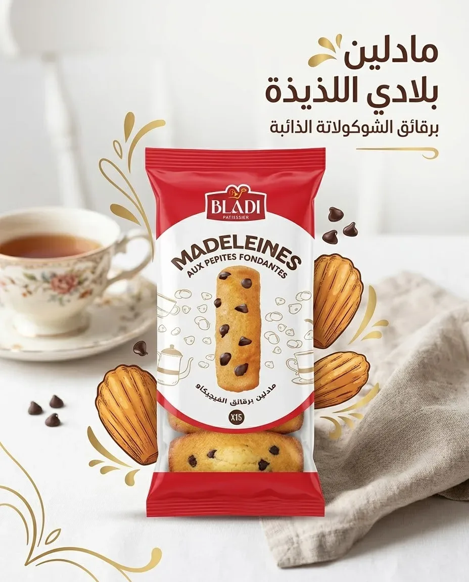 مادلين برقائق الفيجيكاو _بلادي_