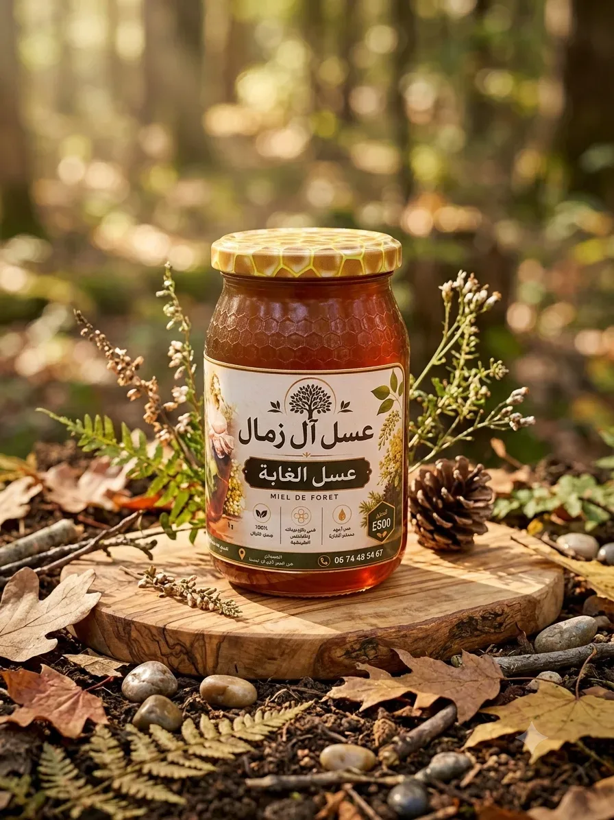 عسل الغابة و عسل الجرجير