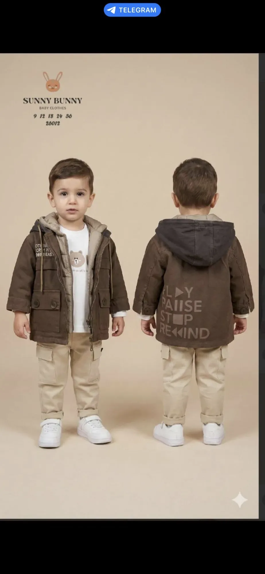 Ensemble enfants garçon