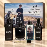 Coffret Cadeaux Parfum SV - Sauvage - 5Pcs Pour Homme