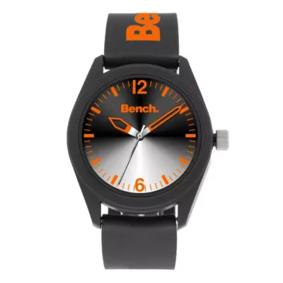 Montre Bench analogique BEG021B Noir/Orange