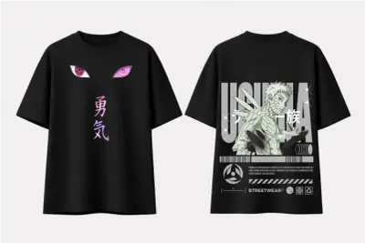 T-shirt Oversize Naruto - Obito Uchiha