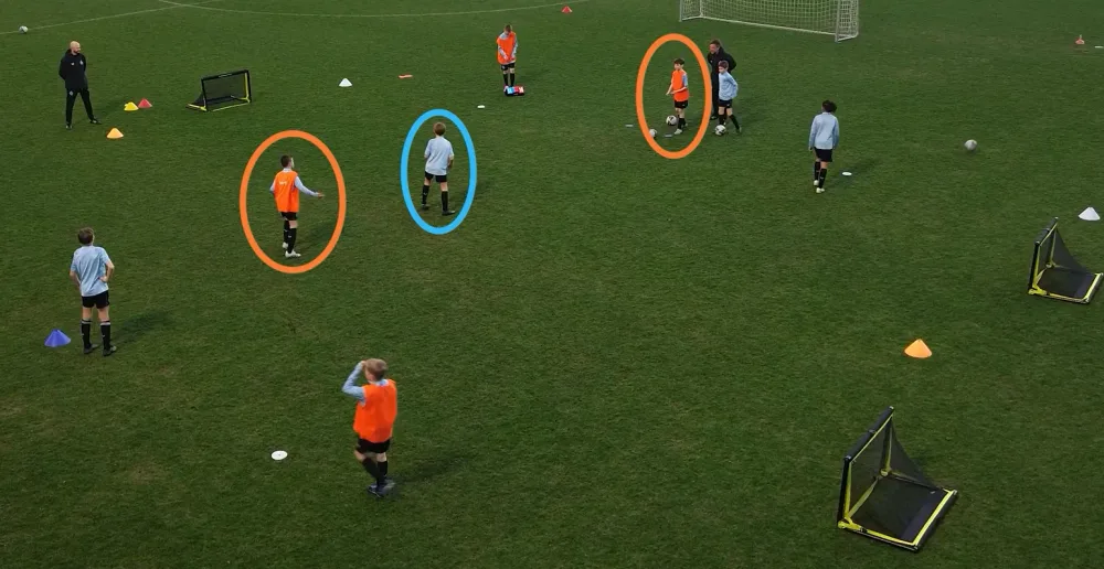 فلاشة تدريبات البراعم (4–15 سنة) ⚽