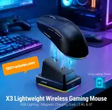 Souris Sans Fil Bi-Modes - Station de Charge Magnétique - RVB Bluetooth 5.2.