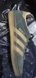 Adidas Gazelle Indoor Shadow Green Warm Sandstone