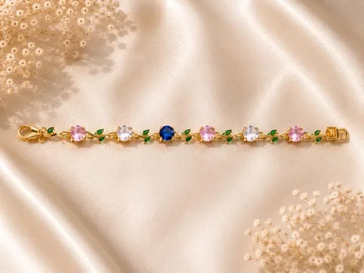 🌷 Bracelet tulipe