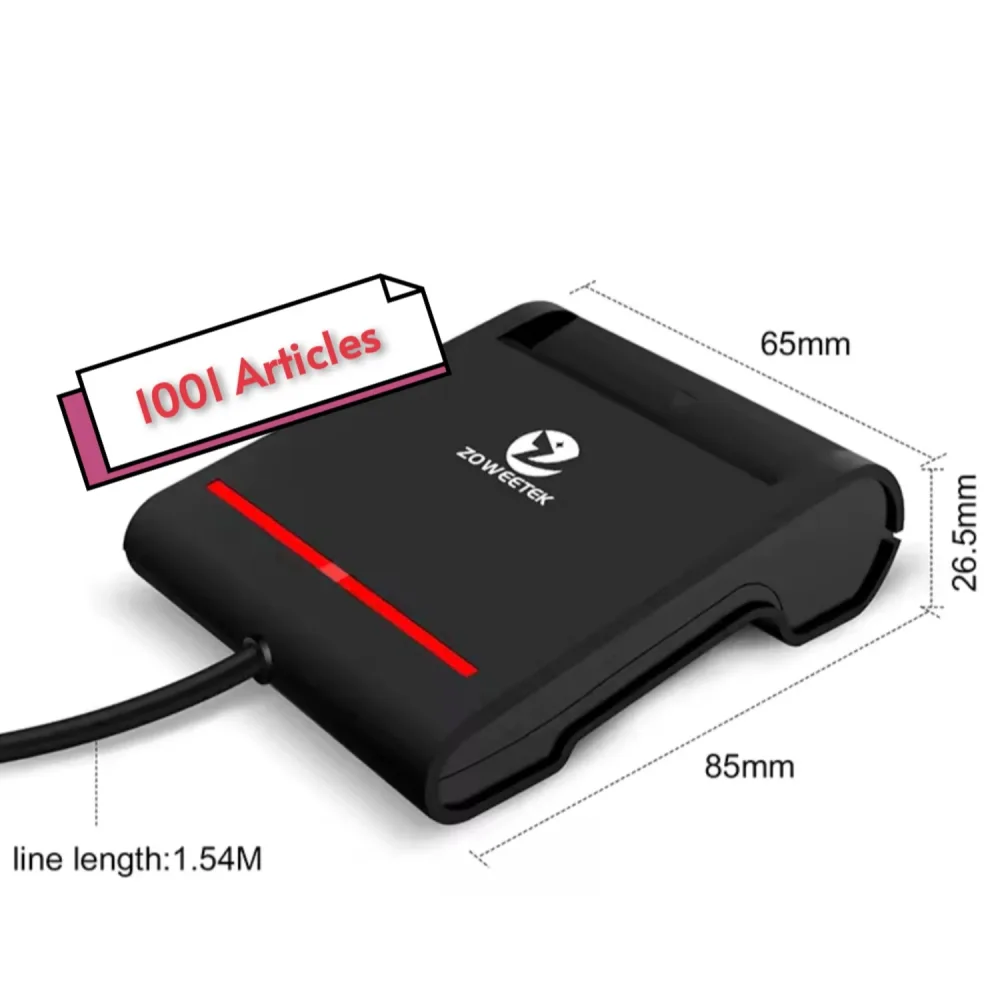 Zoweetek Lecteur de Carte Chifa