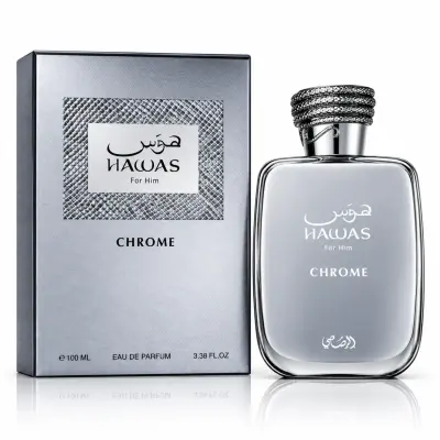 Hawas - Chrome - EDP 100ml Pour Homme By Rassasi