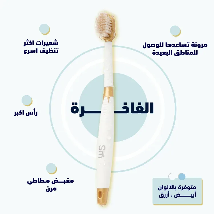 فرشاة المسواك الذكية الفاخرة (للكبار)
