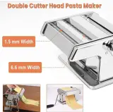 Machine À Pâtes et Nouilles Manuelle 3en1 Sonashi SPM-151 – ماكينة تحضير العجائن