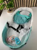 Lit et sac à langer pour enfants avec moustiquaire et auvent – سرير أطفال سهل النقل مع ناموسية مدمجة