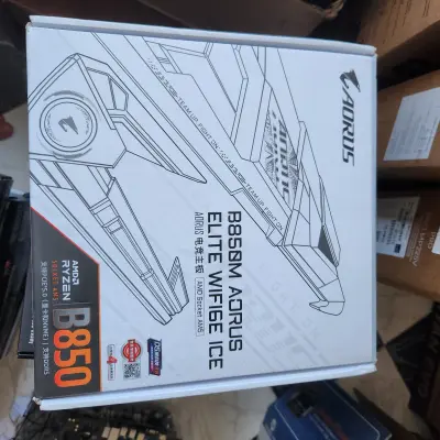 Aorus b850m élite wifi6e ice