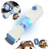Peigne de nettoyage des cheveux anti-poux multifonctionnel électrique pour nettoyer le peigne à puces physique