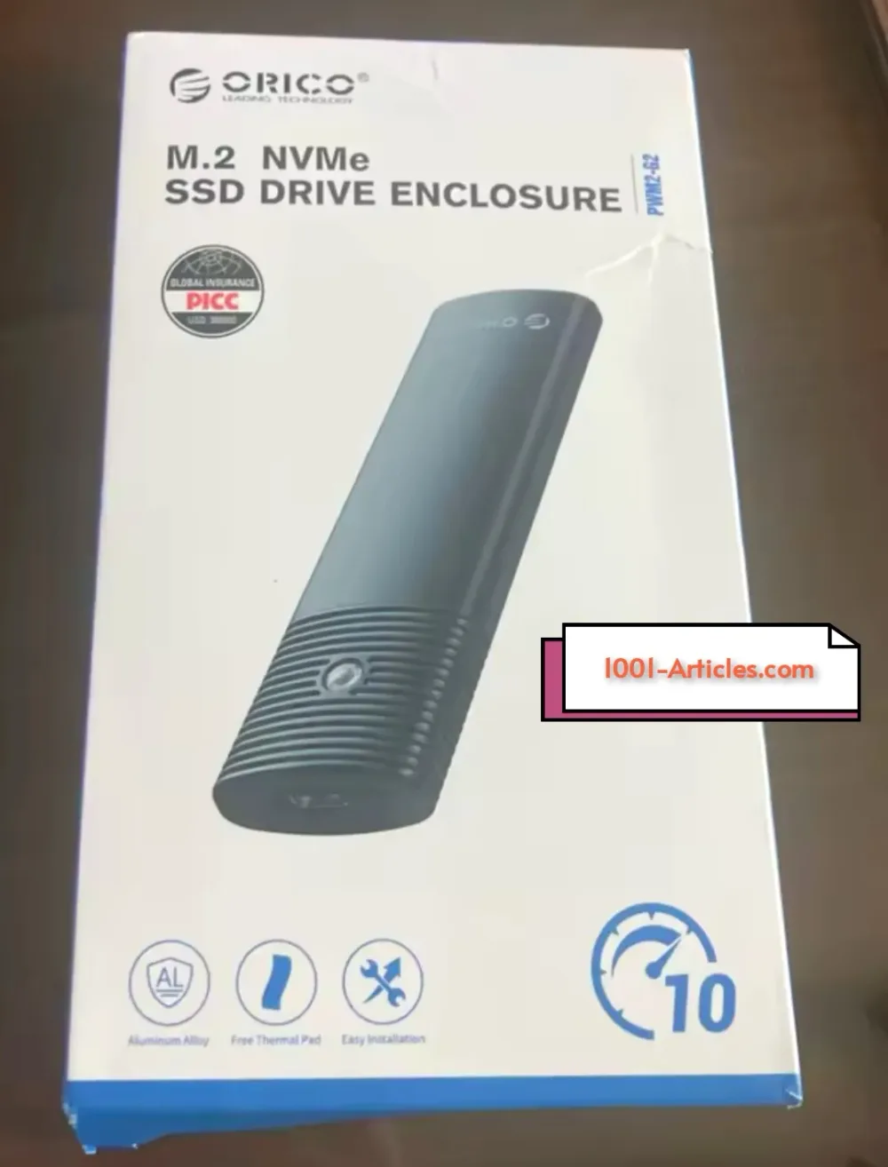 ORICO M2 boîtier SSD NVMe