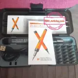 Ensemble de tournevis de précision, électrique rechargeable, 46 en 1, embouts magnétiques.