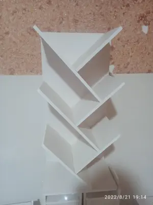 Zigzag Corner Wall Shelf CNC File