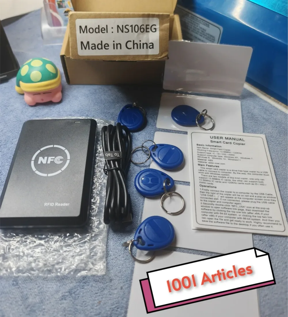 Lecteur de carte à puce NFC copieur et duplicateur RFID